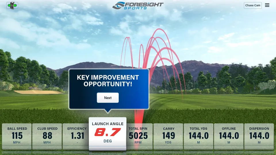 Post-game testing, key improvement popup