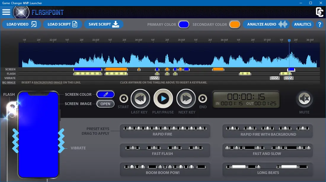 Flashpoint game control tool